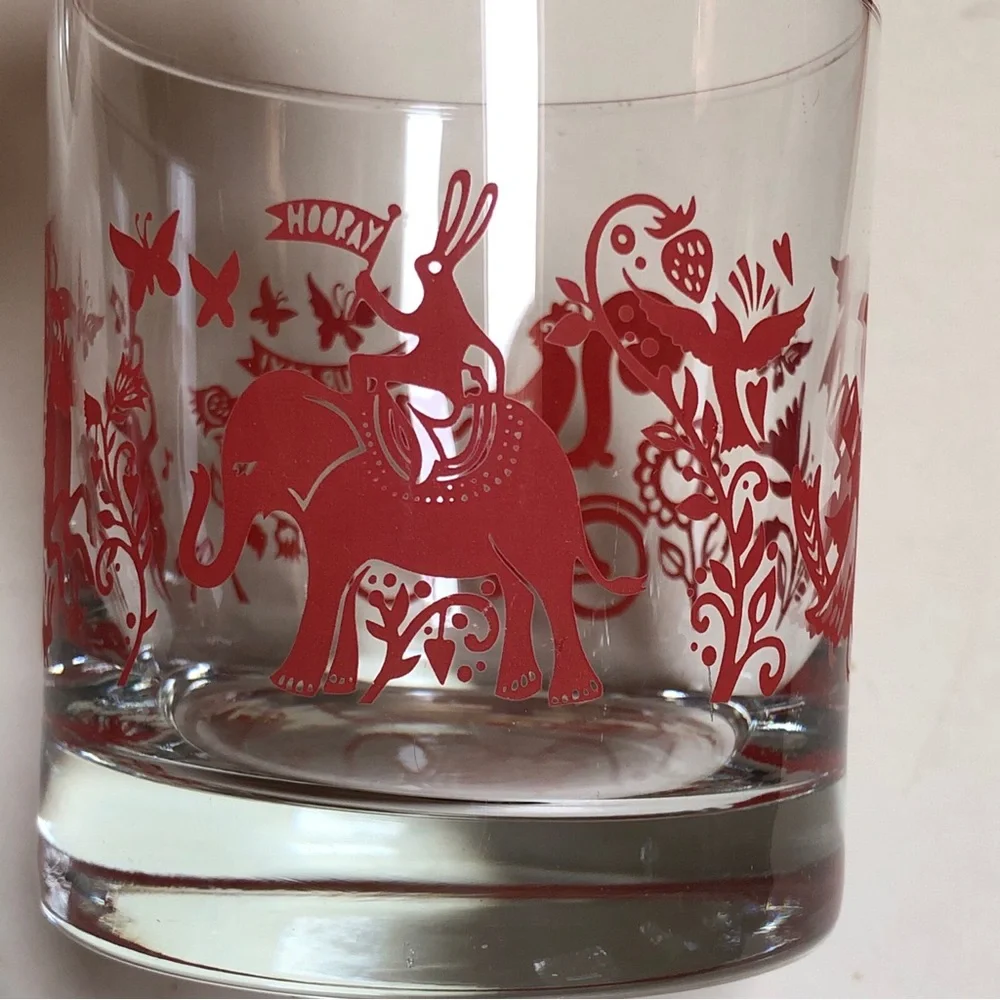 It’s your day 4 set Crate & Barrel glasses cups
